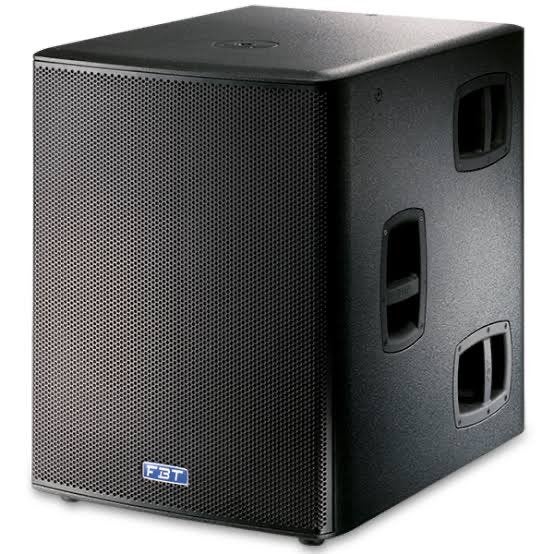 2x Fbt subs 2500 watt 135 DB, Ophalen, Zo goed als nieuw, 1000 watt of meer, P.A.