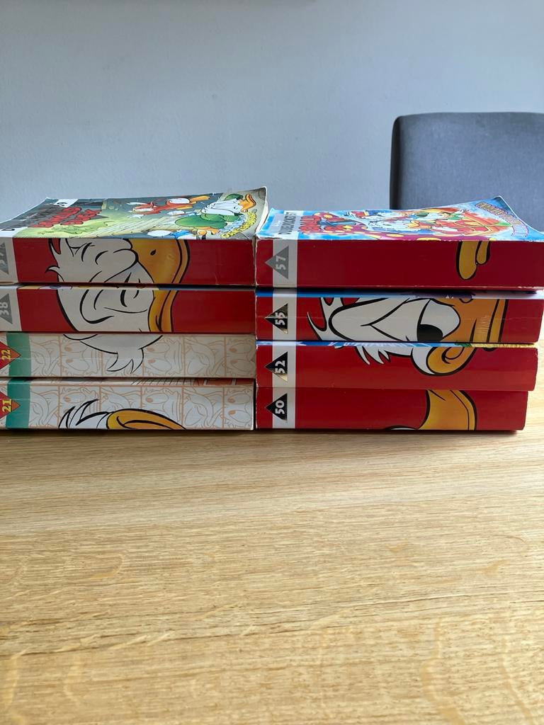 Donald Duck dubbel pocket 8x, Boeken, Stripboeken, Meerdere stripboeken, Ophalen of Verzenden, Gelezen