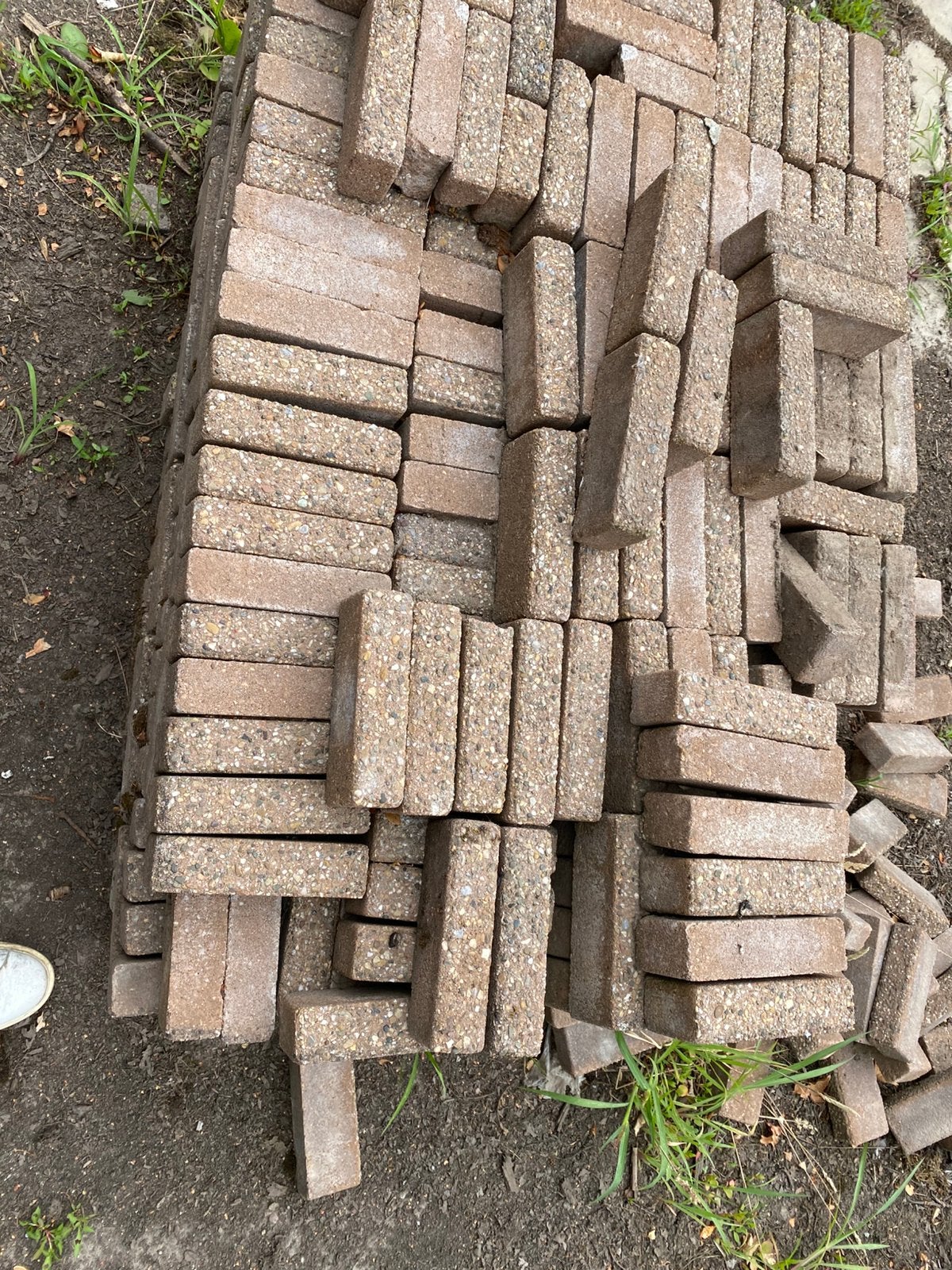 Pallet waalformaat, Tuin en Terras, Ophalen of Verzenden, Zo goed als nieuw, Beton, Klinkers