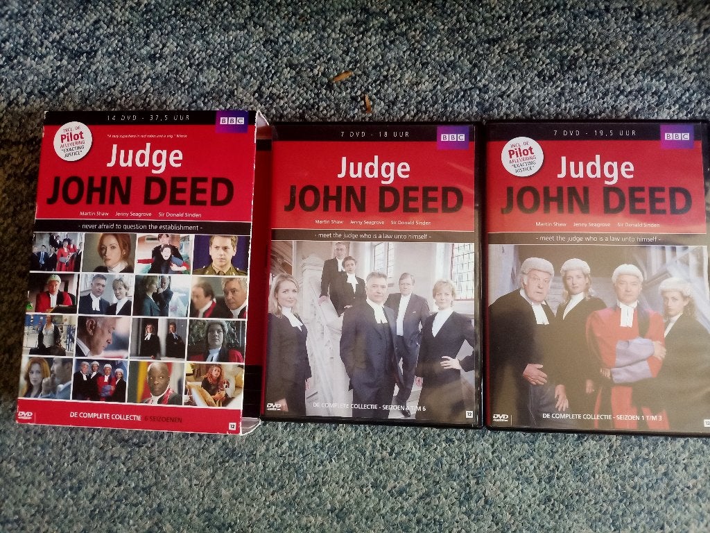 Judge John Deed - De Complete Collectie DVD Boxset, Cd's en Dvd's, Engels, Nederlands, Drama, Ophalen of Verzenden