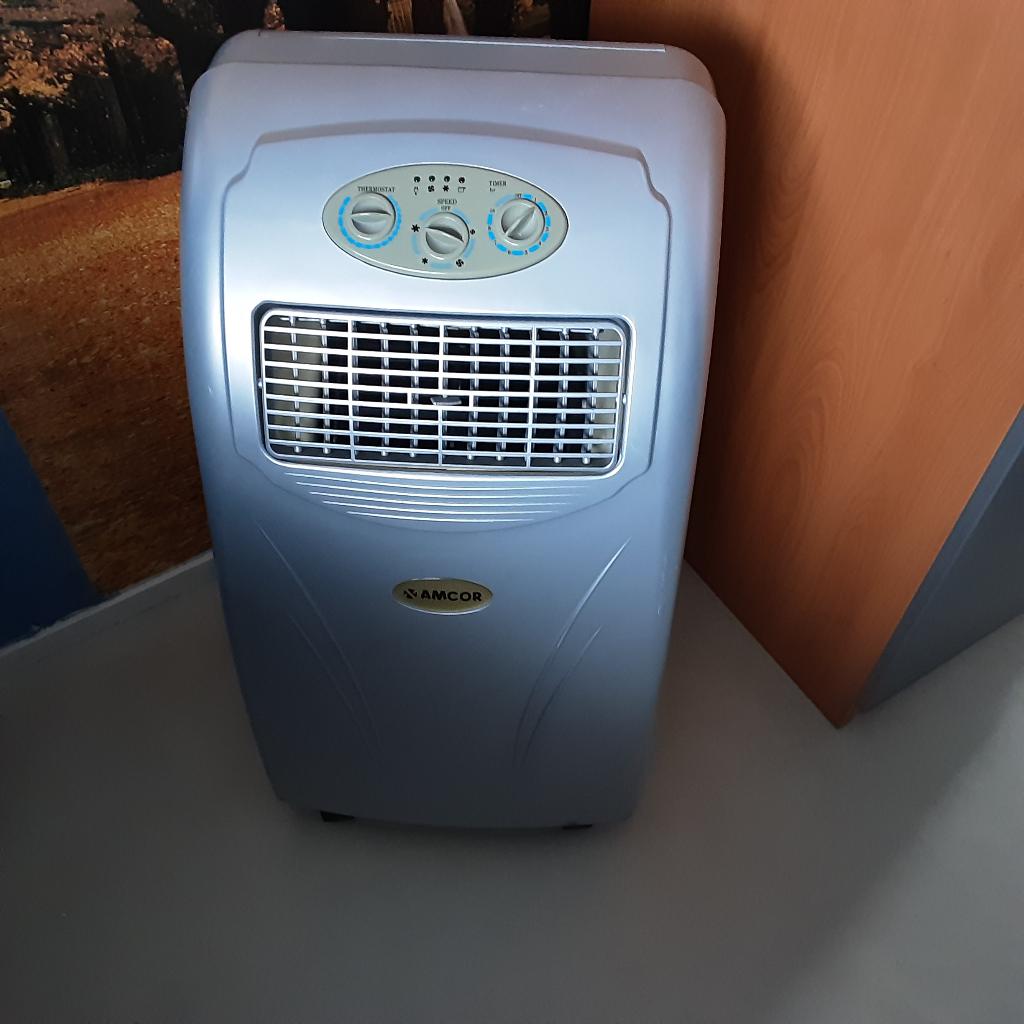 Amcor mobiele airco 12000, Ophalen, Gebruikt, Minder dan 60 m³, Timer