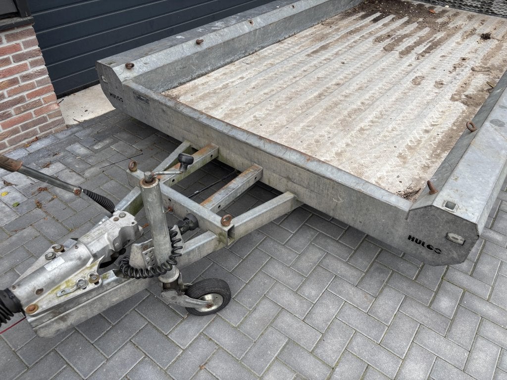 Hulco Terrax oprijwagen Machinetransporter aanhanger opknap, Gebruikt