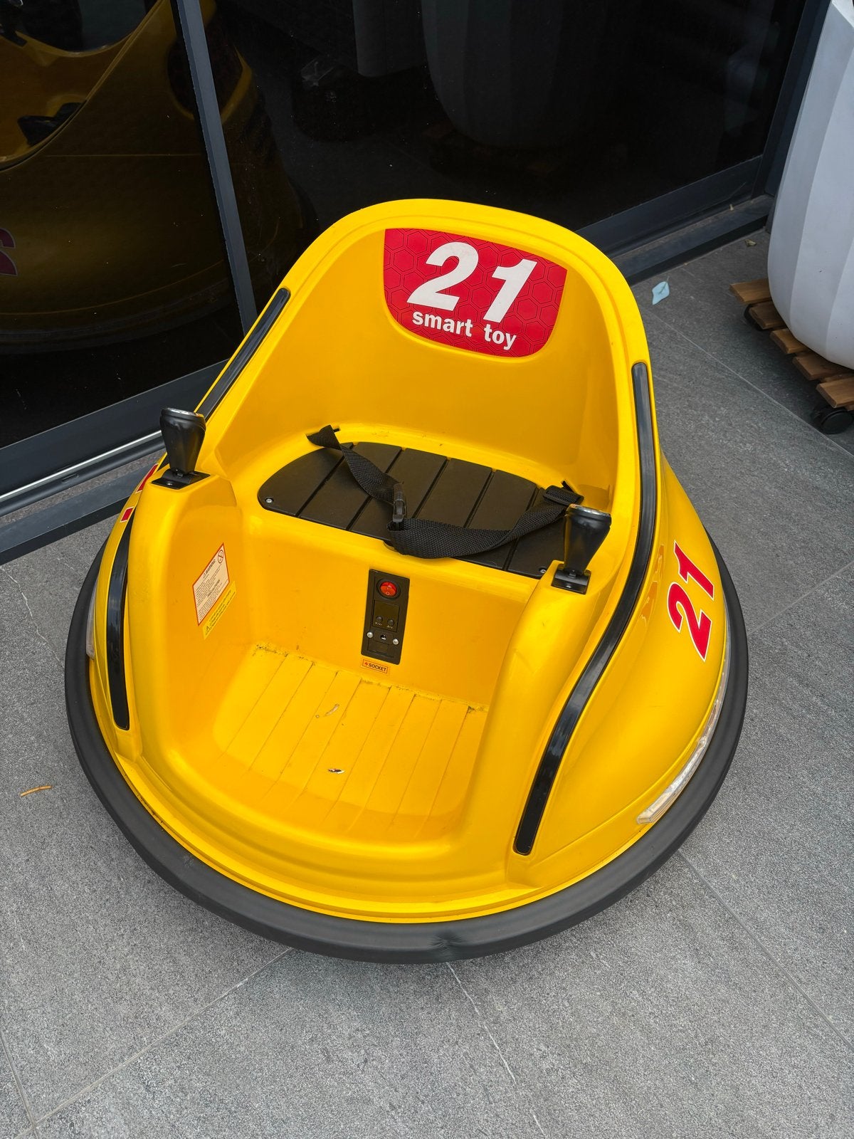 Gele Smart Toy Bumper Auto voor Kinderen, Ophalen, Gebruikt, Overige typen
