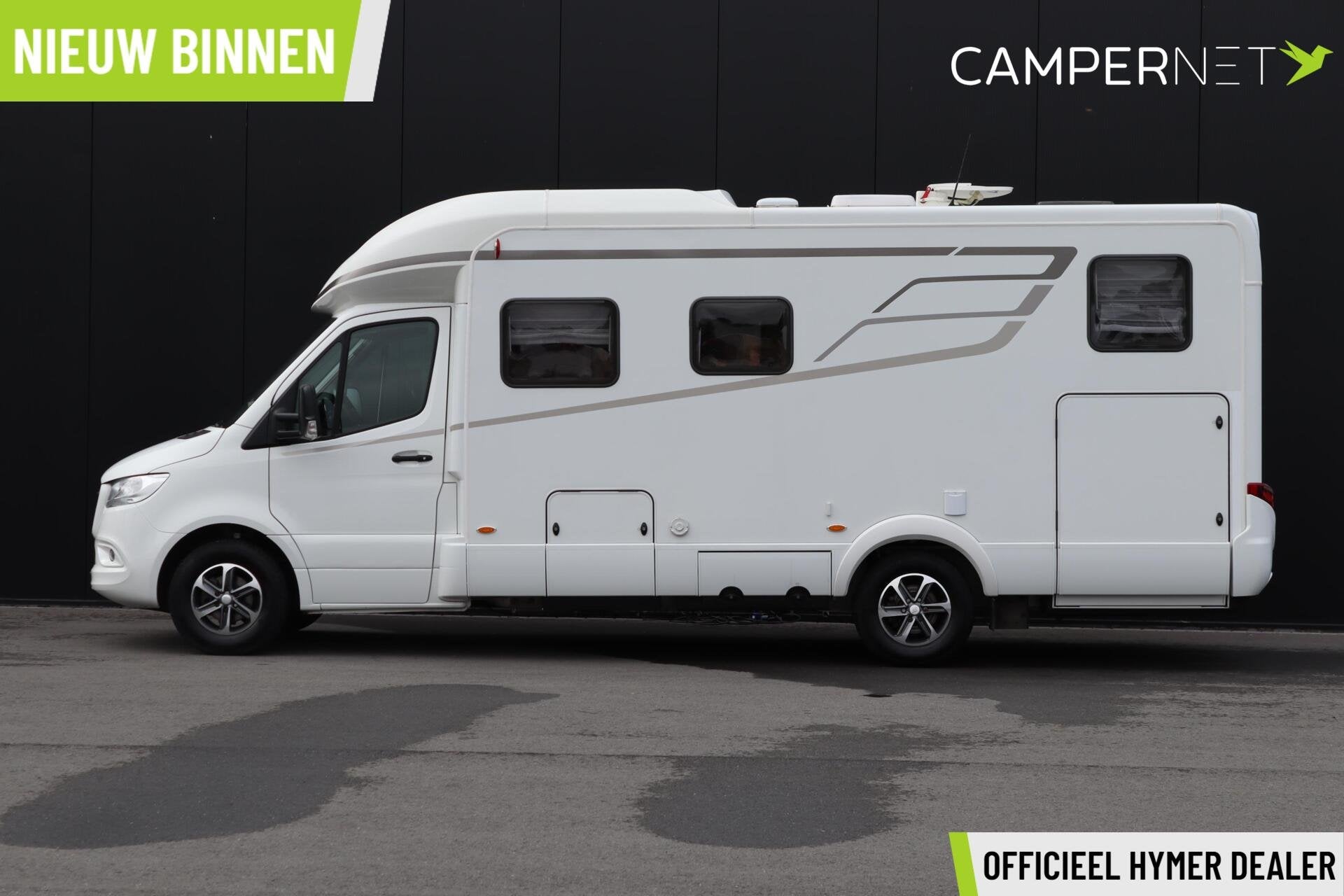 Hymer BMC-T 680 177pk Automaat | Lengtebedden | Hefbed | Ges, Caravans en Kamperen, Campers, Automaat, Hordeur, 7 tot 8 meter