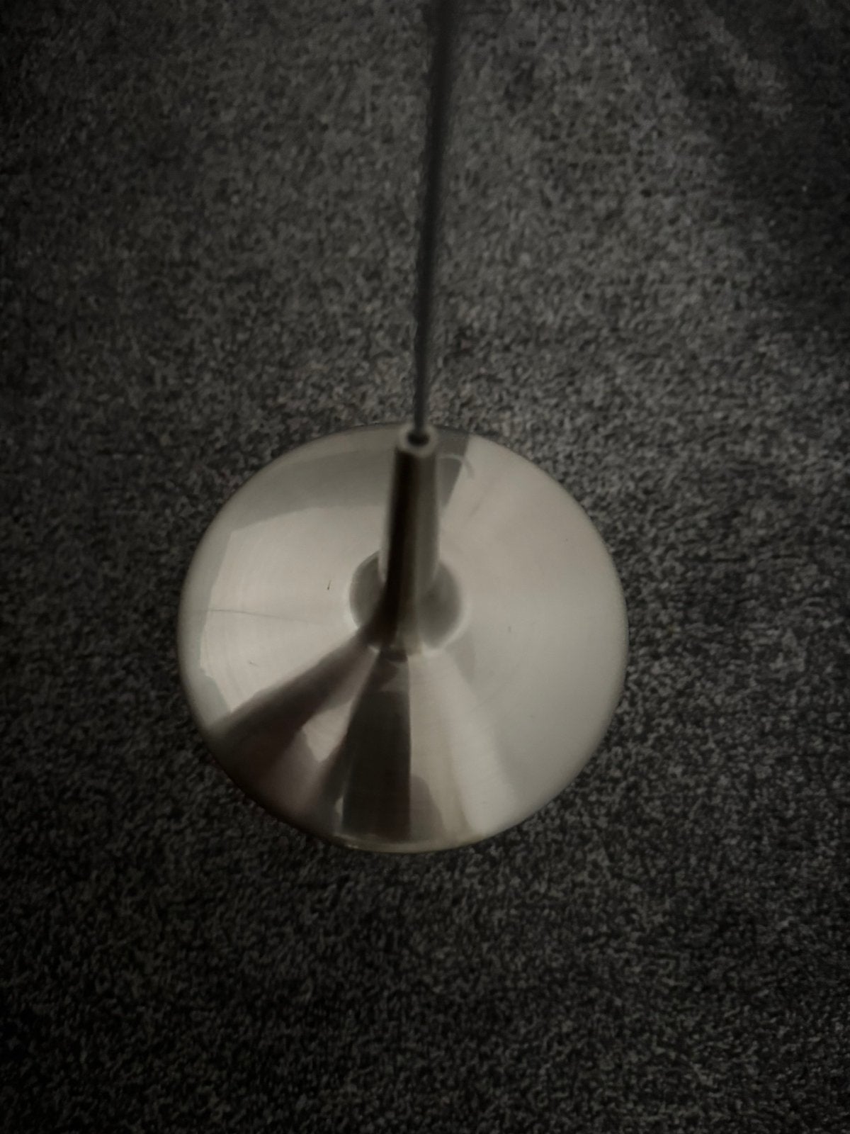 Mooie strakke hanglamp, Huis en Inrichting, Lampen | Hanglampen, Ophalen, Zo goed als nieuw, Glas, Modern