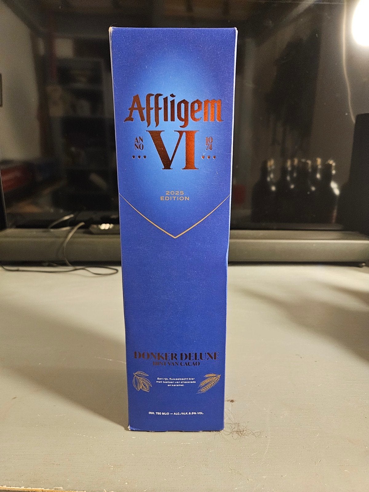 Affligem Donker Deluxe 2025 Edition - Chocolatier Bier, Ophalen of Verzenden, Nieuw, Flesje(s), Overige merken
