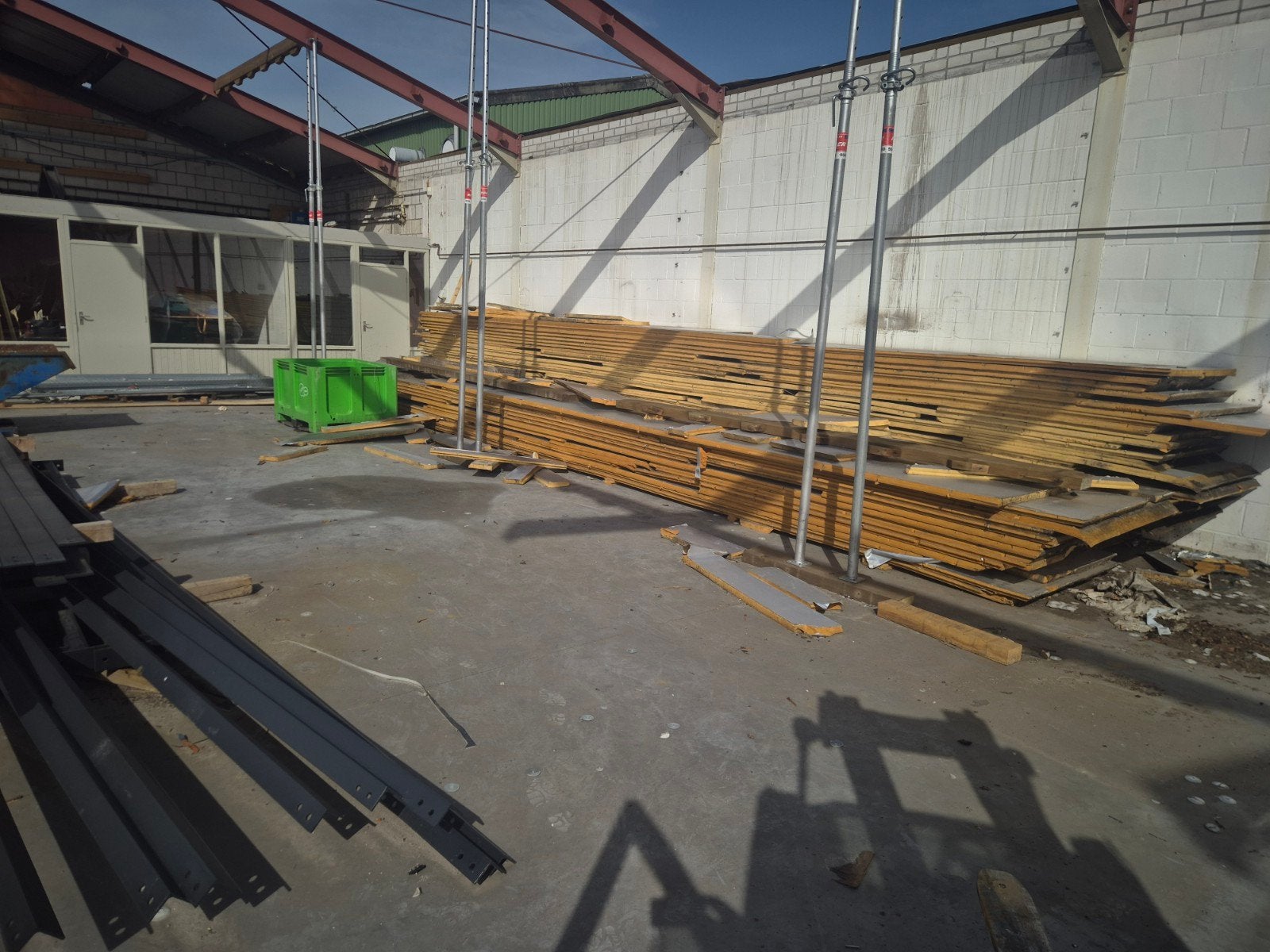 dupanel 4cm nog +-400m2 over. komt niet uit een stal., Ophalen, 4 tot 8 cm, Gebruikt, 15 m² of meer