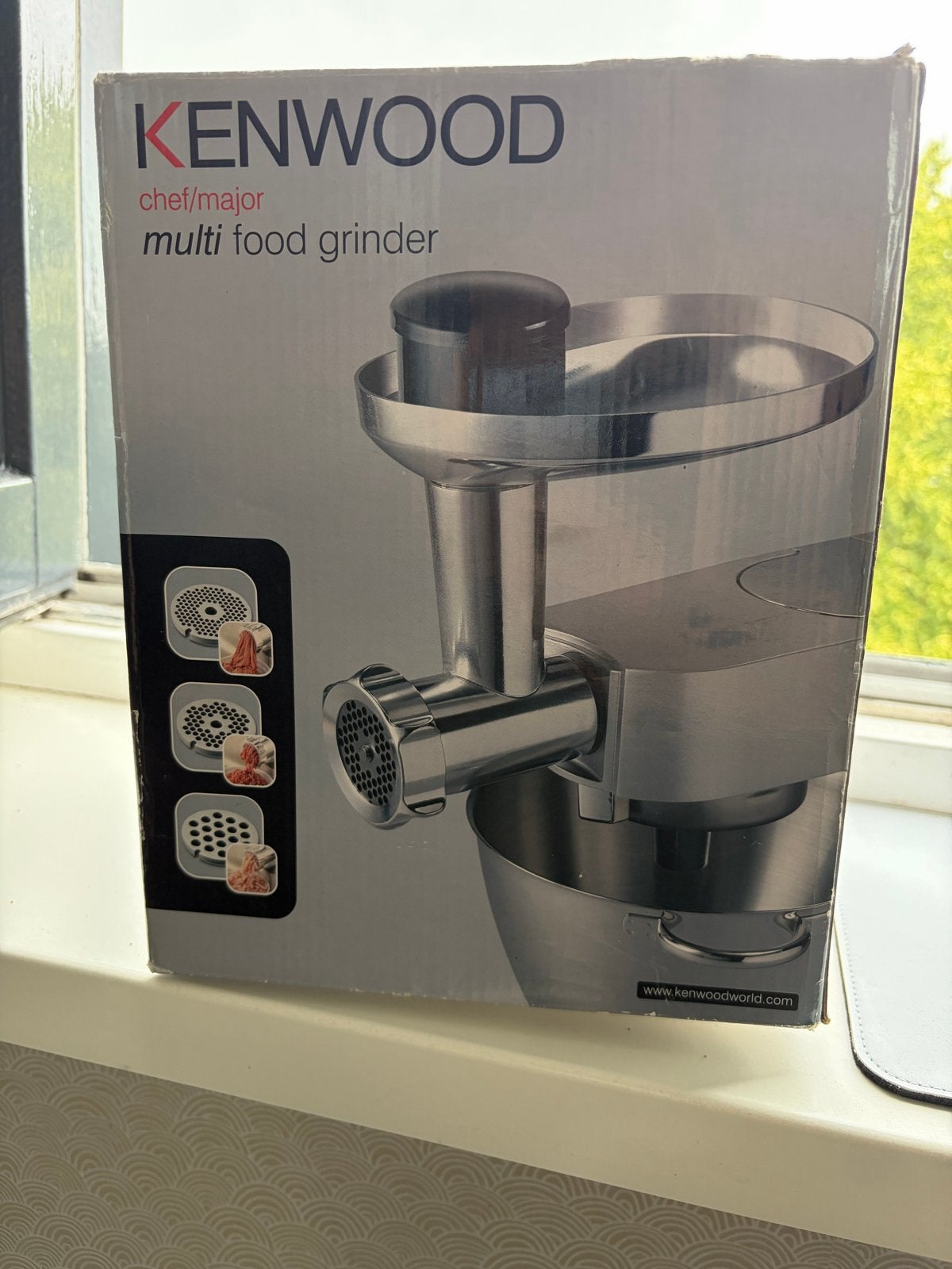 Kenwood Chef/Major Multi Food Grinder - Nieuw in doos, Witgoed en Apparatuur, Keukenmixers, Nieuw, Ophalen of Verzenden