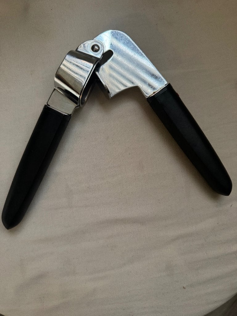 knoflookpers, Ophalen, Overige typen, Zo goed als nieuw, Zwart