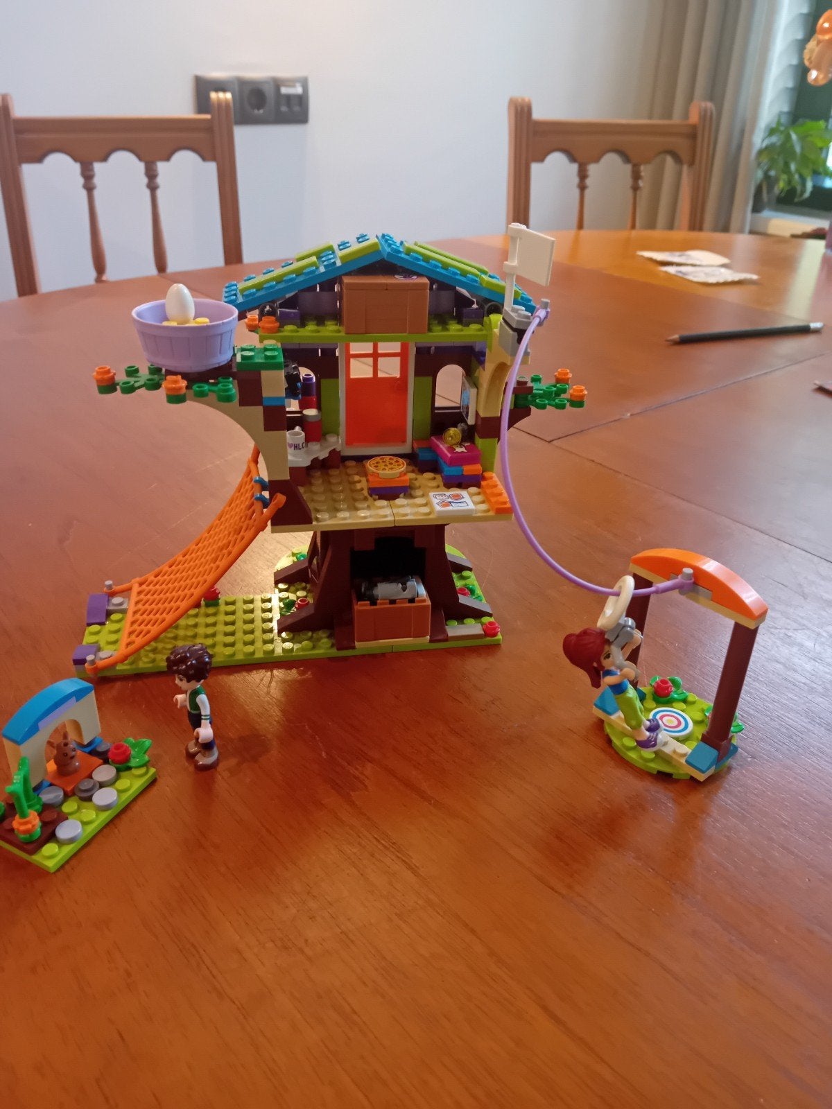 Lego Friends Boomhut met leuke speelelementen, Ophalen of Verzenden, Zo goed als nieuw, Overige merken