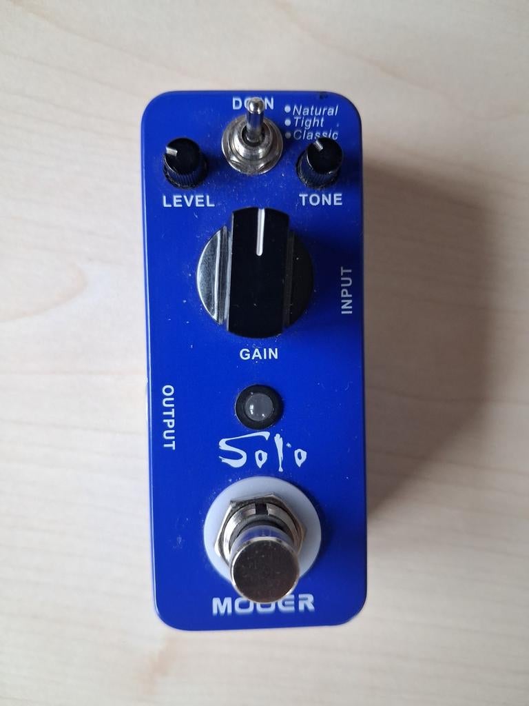 Mooer Solo distortion overdrive pedaal, Muziek en Instrumenten, Effecten, Ophalen of Verzenden, Zo goed als nieuw, Distortion, Overdrive of Fuzz