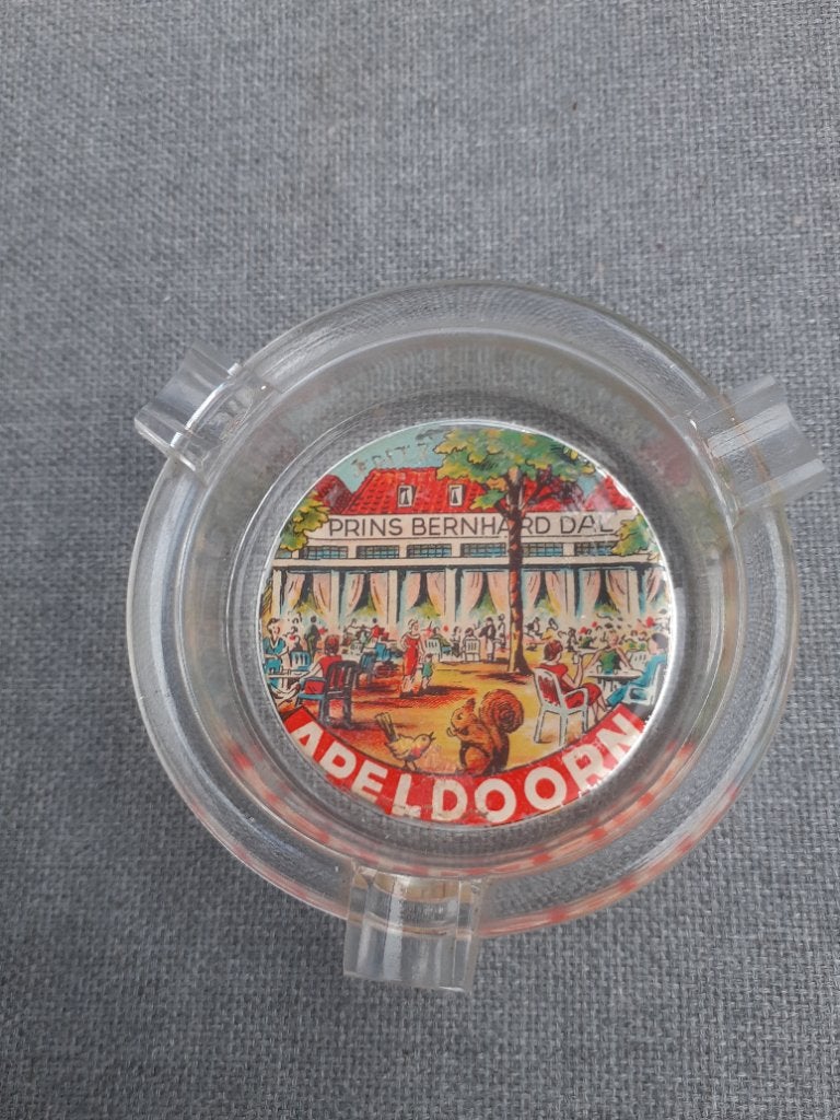 Mooie asbak prins berngard dal apeldoorn, Ophalen of Verzenden
