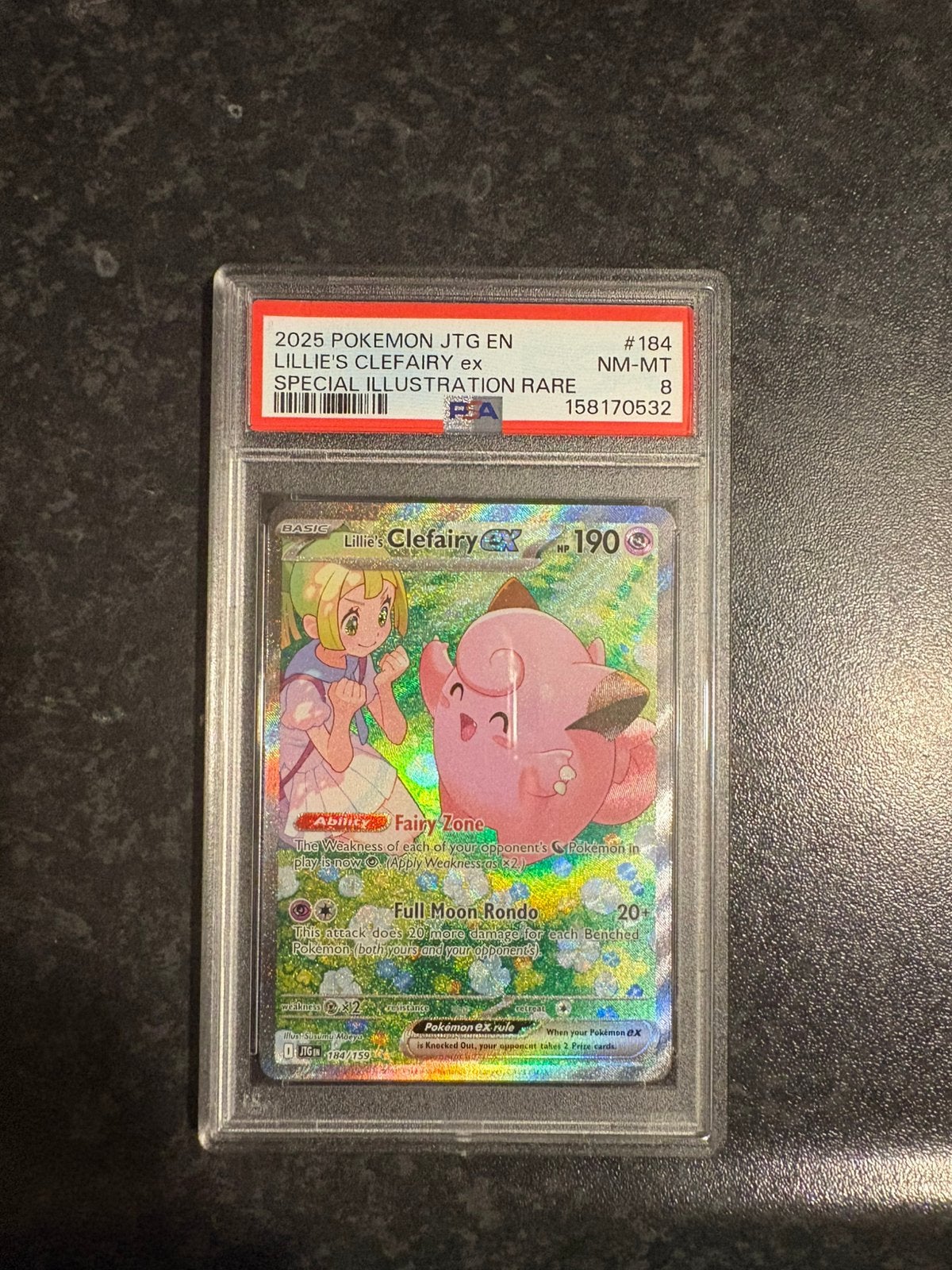 Psa 8 lilie’s clefairy journey together, Hobby en Vrije tijd, Verzamelkaartspellen | Pokémon, Ophalen, Nieuw