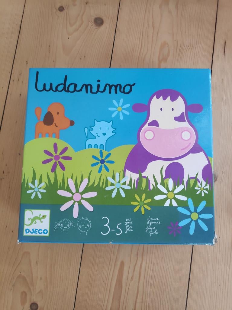 Ludanimo: Vormen, beestjes en dobbelstenen spel, Ophalen of Verzenden, Gebruikt, Overige typen