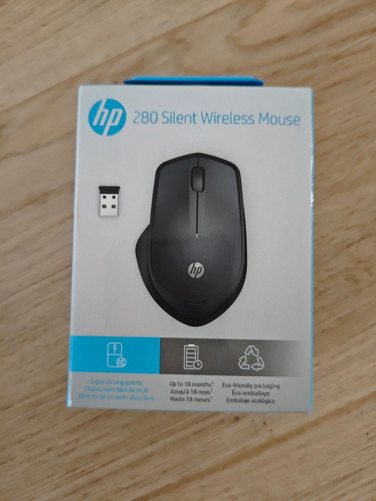 HP 280 Silent Draadloze Muis - Nieuw in doos, Muis, Nieuw, Ophalen of Verzenden, Draadloos