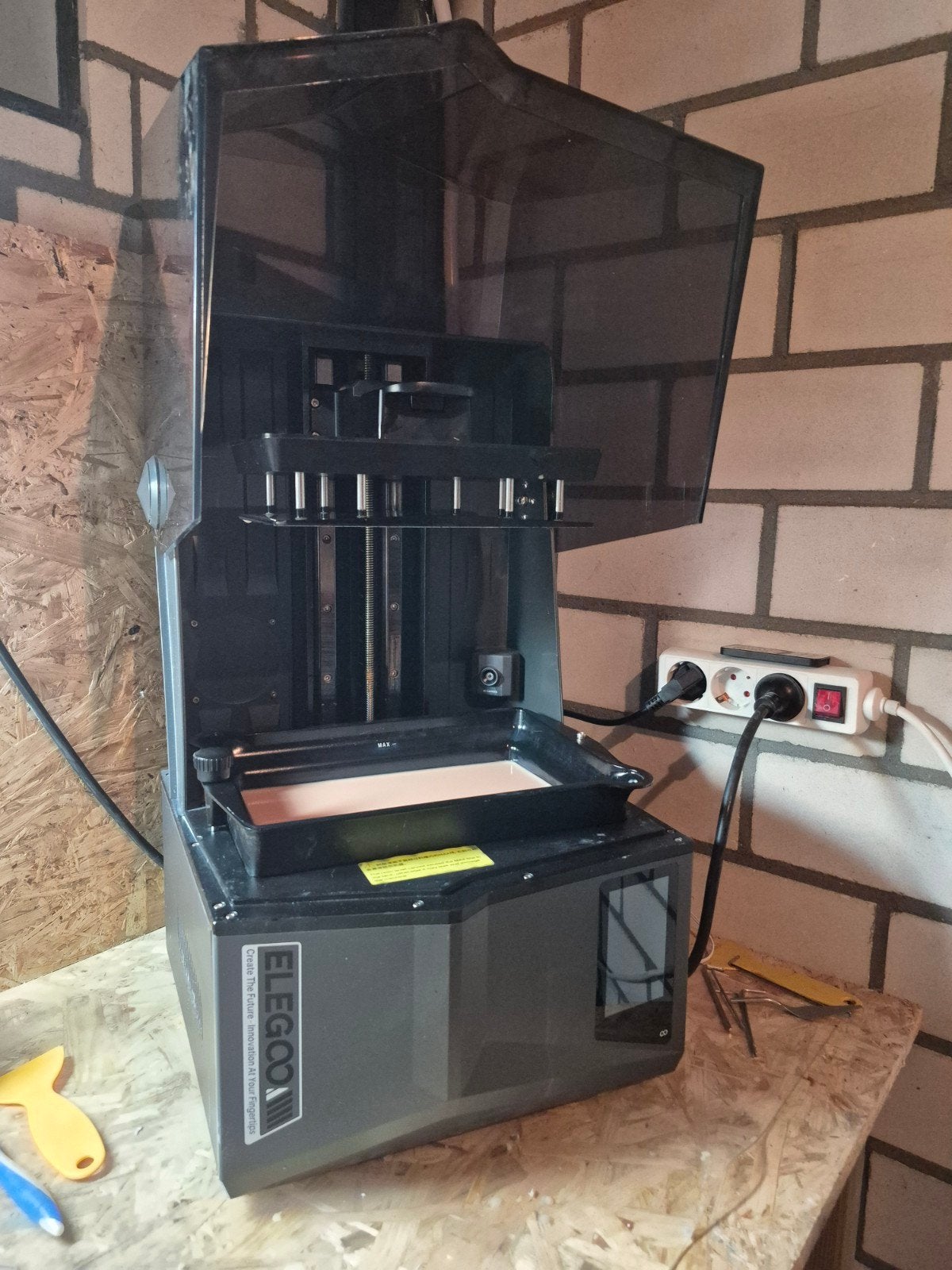 Elegoo Saturn 4 Ultra - zo goed als nieuw, Ophalen, ELEGOO, Ingebouwde Wi-Fi, Resin/Hars