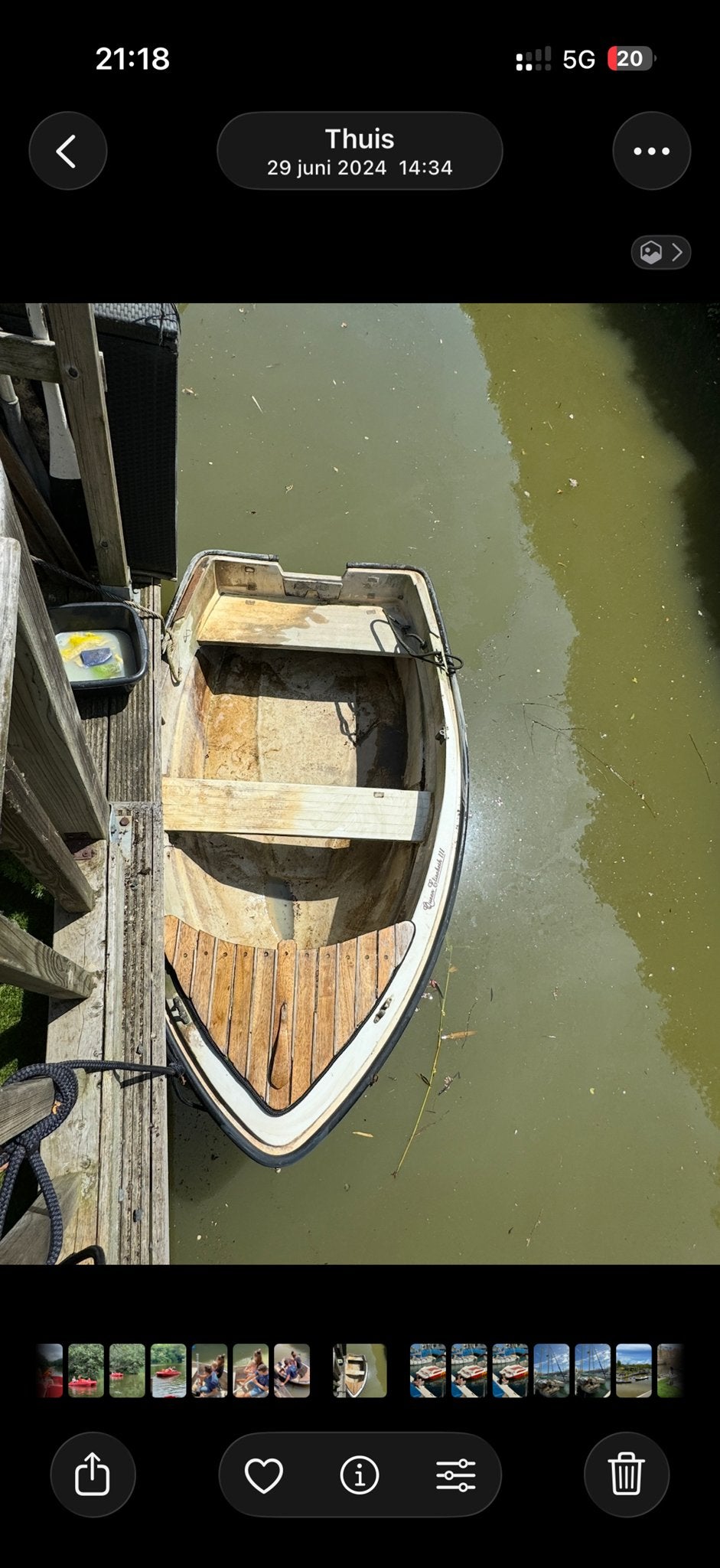 Boot - gratis ophalen, Ophalen of Verzenden