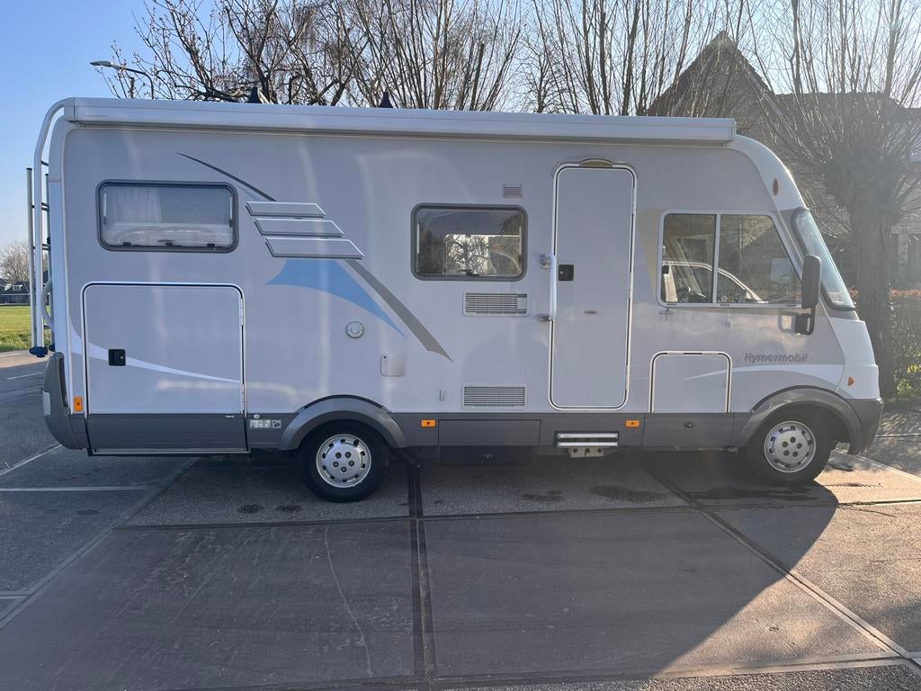 Fijne mooie Hymer B 514 camper, Caravans en Kamperen, Integraal, Luifel, Fiat, Particulier