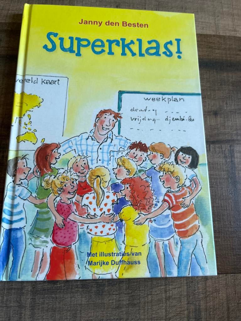 Superklas! door Janny den Besten - Kinderboek, Ophalen of Verzenden, Gelezen, Fictie algemeen