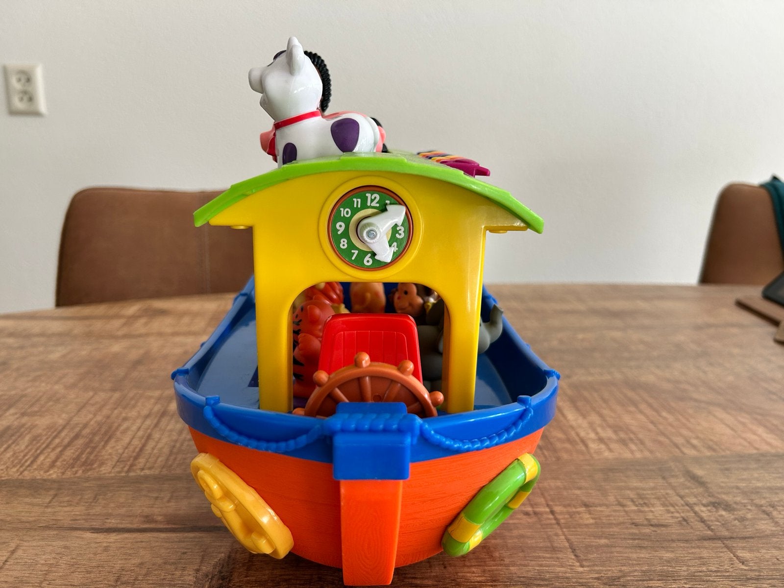 Fisher-Price Noah's Ark met Dieren en Geluid, Ophalen of Verzenden, Gebruikt, Overige typen, Met geluid