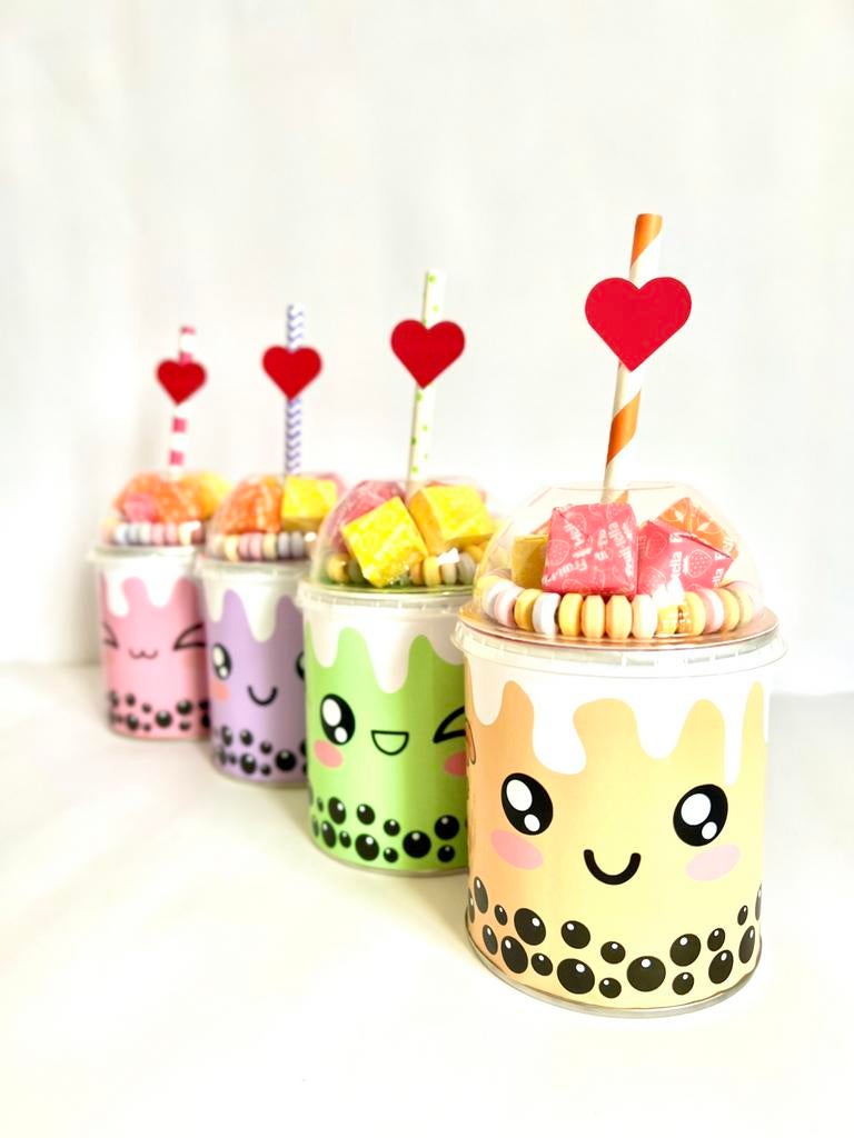 Bubble tea traktatie, Ophalen of Verzenden, Nieuw, Feestartikel, Verjaardag