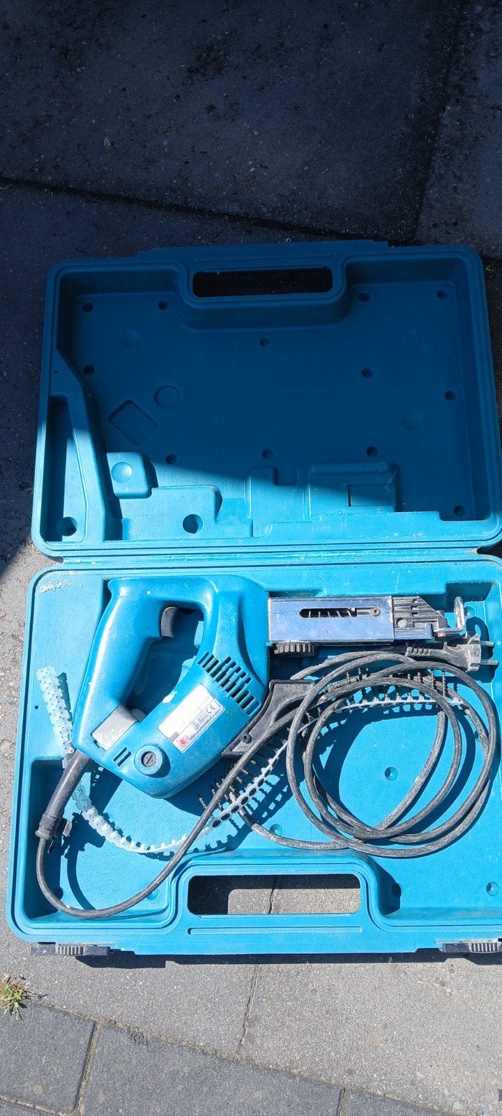 gipsplaat schroefmachine Makita, Ophalen of Verzenden, Zo goed als nieuw, Minder dan 400 watt, Boor- en Schroefmachine