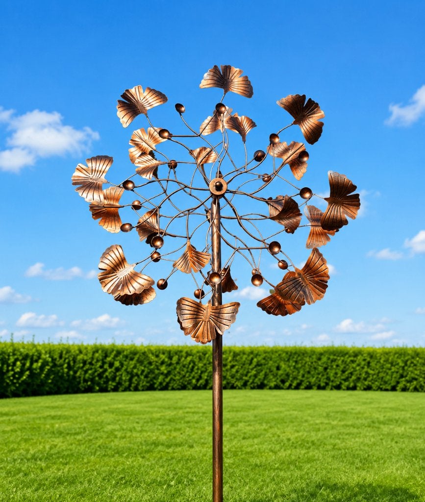 WINDMOLEN / GINKO / windspinner, Nieuw, Info@huisentuindecoratiemarie.nl, Huis en tuin decoratie marie, Peize