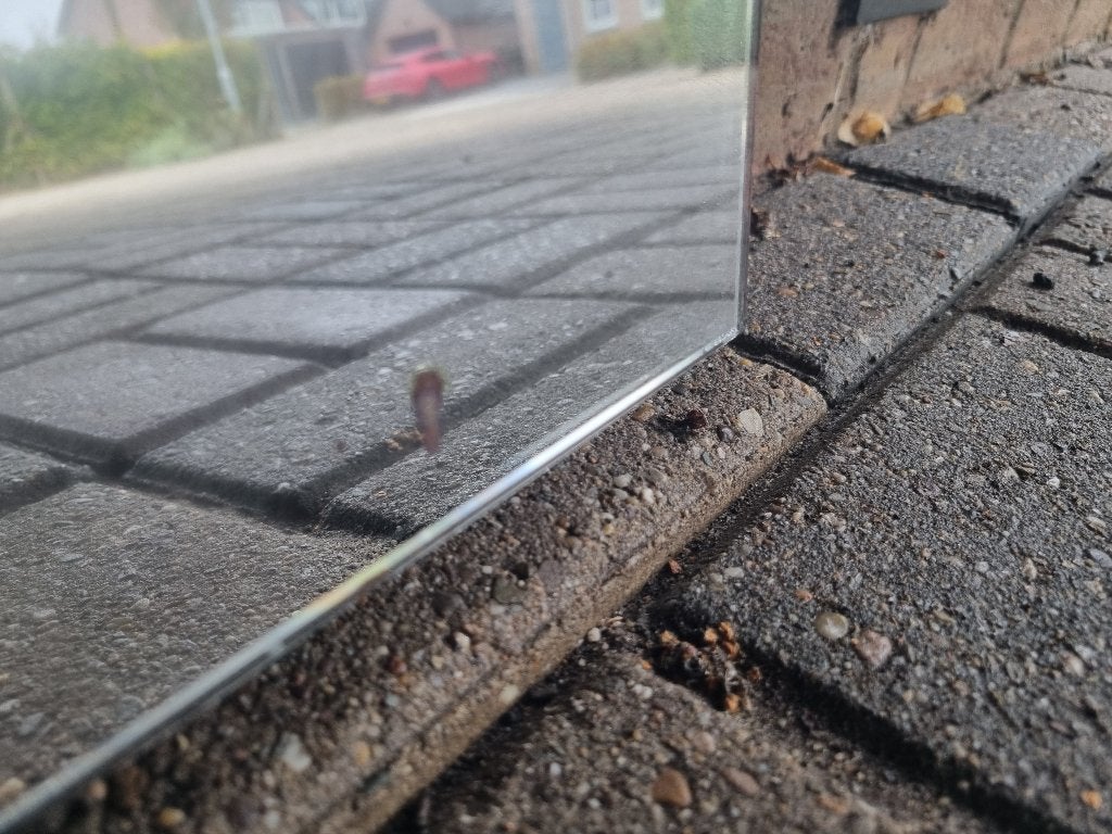 Groot spiegel, Ophalen, Gebruikt, 150 tot 200 cm, Rechthoekig