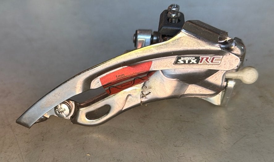 Shimano STX-RC Voorderailleur Nieuw 28.8mm 66-69 graden, Ophalen, Nieuw, Derailleur of Ketting