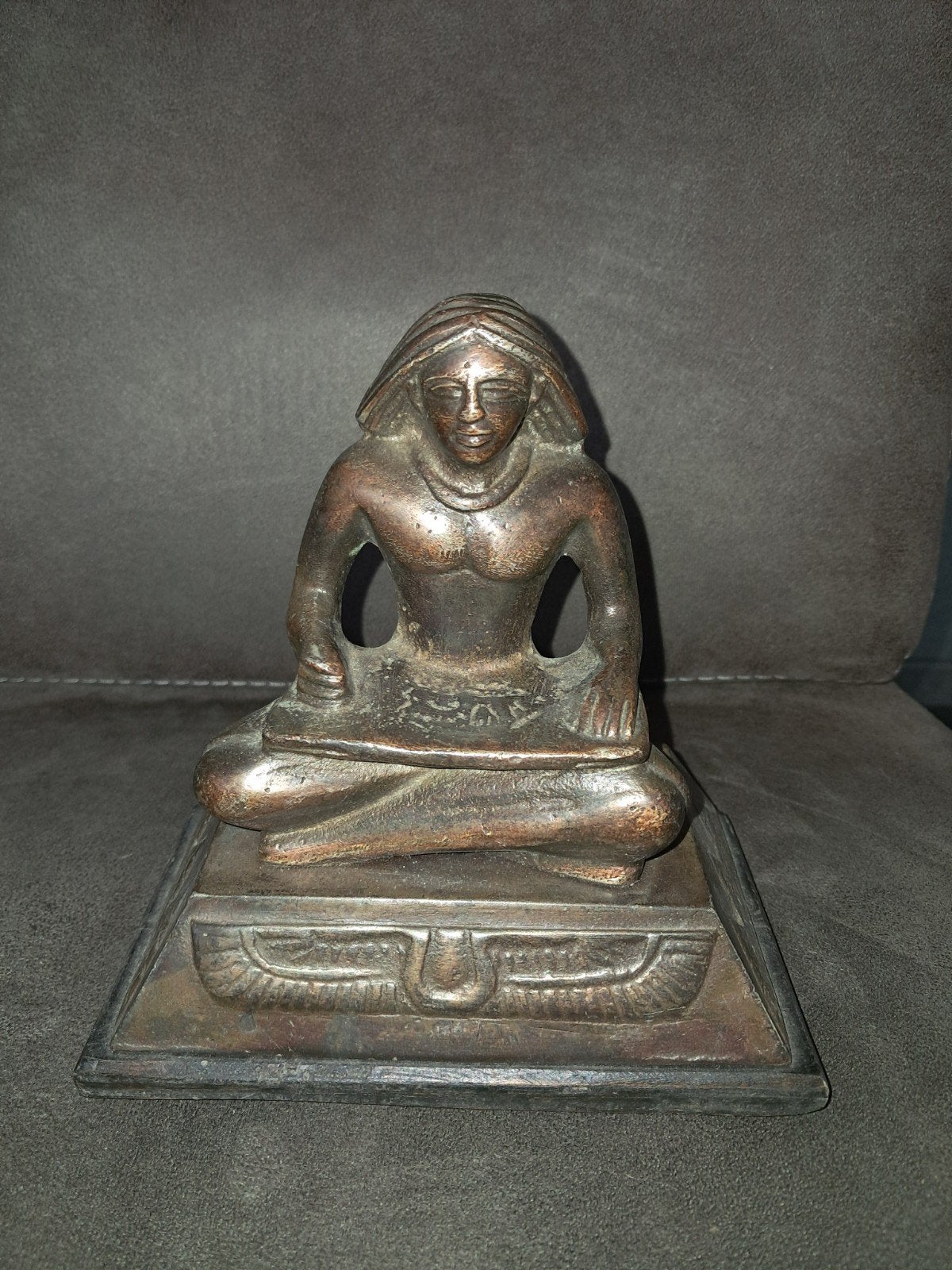 Egyptische schrijver (een zittende scriba), Antiek en Kunst, Ophalen of Verzenden