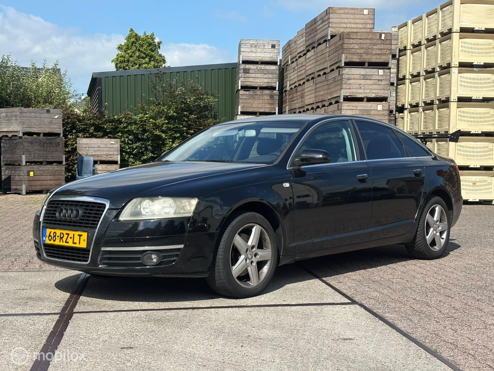 Audi A6 Limousine 2.4 Pro Line Business|APK 06-2027|ESP/ABS, Voorwielaandrijving, Zwart, Bedrijf, Handgeschakeld