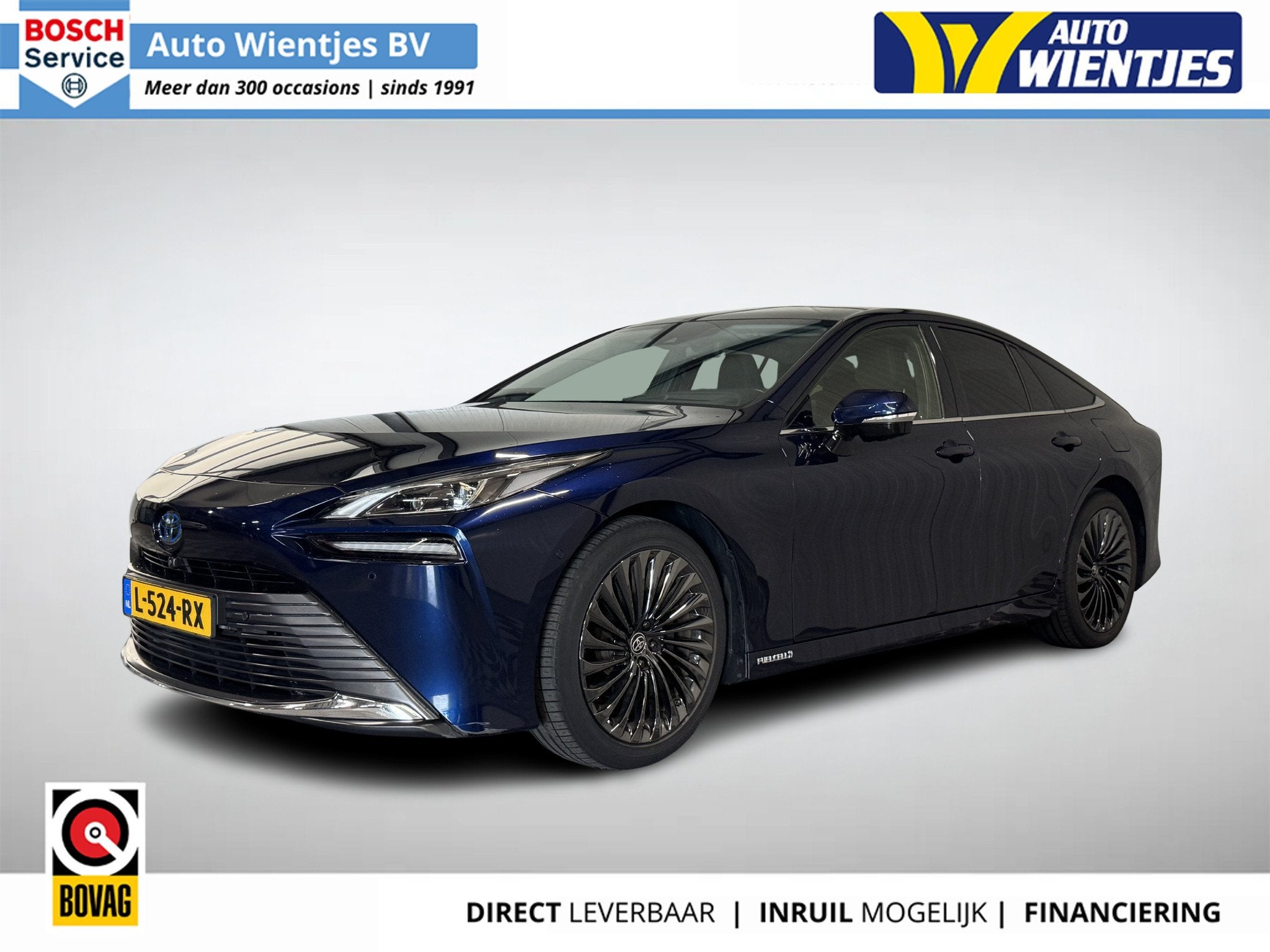 Toyota Mirai FuelCell | Launch Edition | Pano | Leer | Navi, Auto's, Toyota, Automaat, 0 cilinders, Gebruikt, Mirai