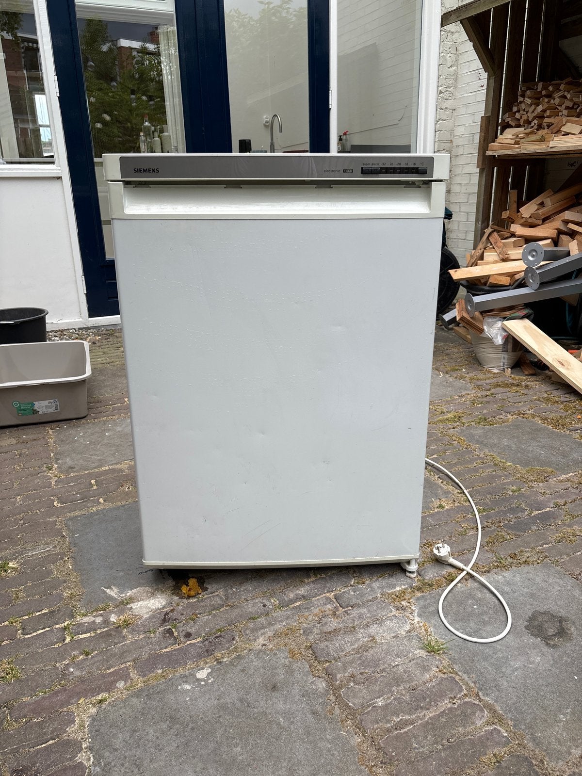 Siemens vriezer 86 cm hoog- Prima staat, werkt uitstekend, Witgoed en Apparatuur, Ophalen, Gebruikt, 60 cm of meer, Met aparte vriezer