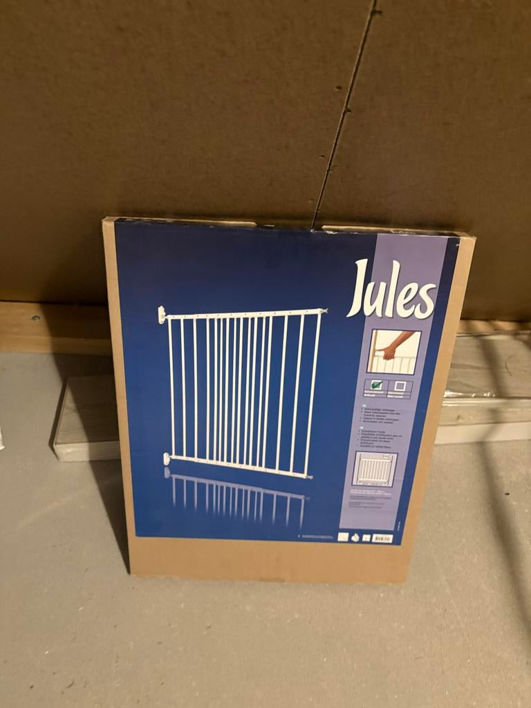 Jules traphekje - Veiligheid voor uw kind, Nieuw, Ophalen of Verzenden, Klemhekje, Metaal of IJzer