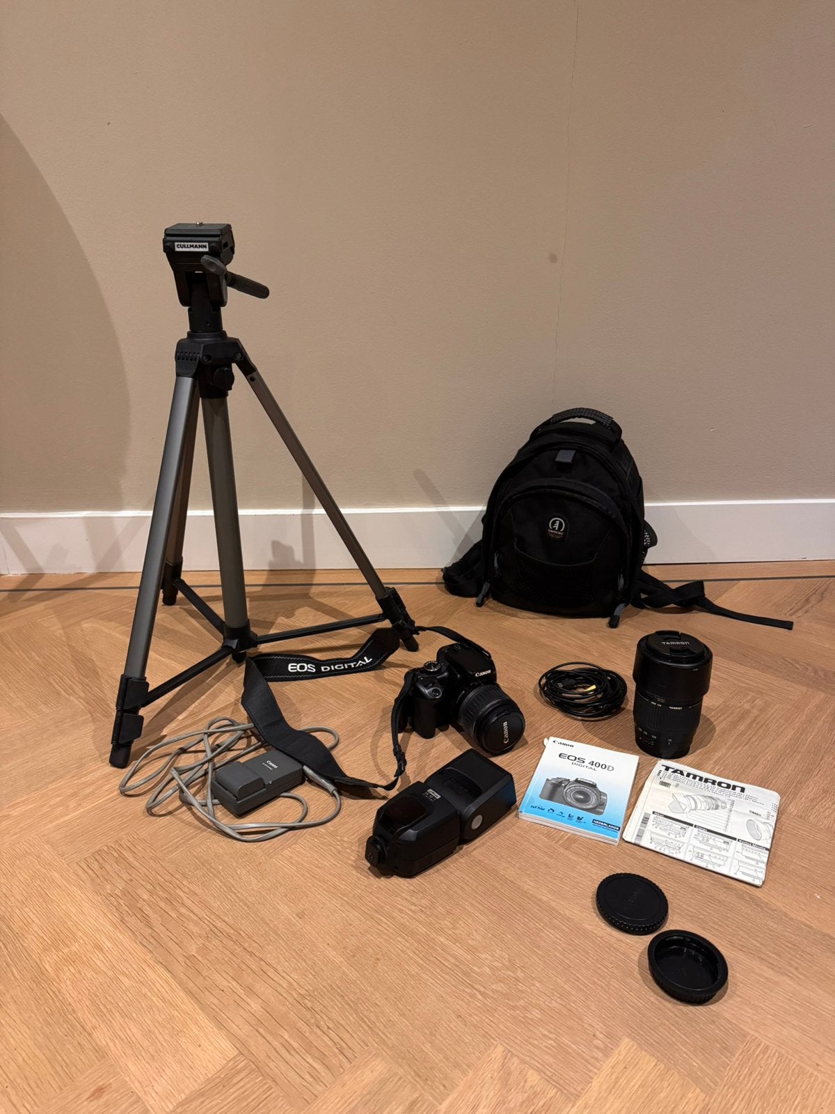 Canon EOS400D spiegelreflex camera-set, Gebruikt, Spiegelreflex, Bodydop, Canon
