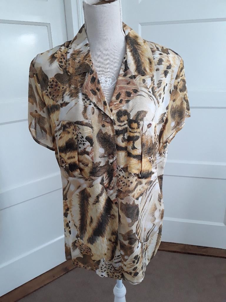 Mooie blouse van VERSE      maat 40, Verzenden, Zo goed als nieuw, Maat 38/40 (M)