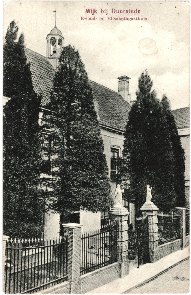 936157 Wijk bij Duurstede Ut 1918 Ewoud en Elisabethgasthuis