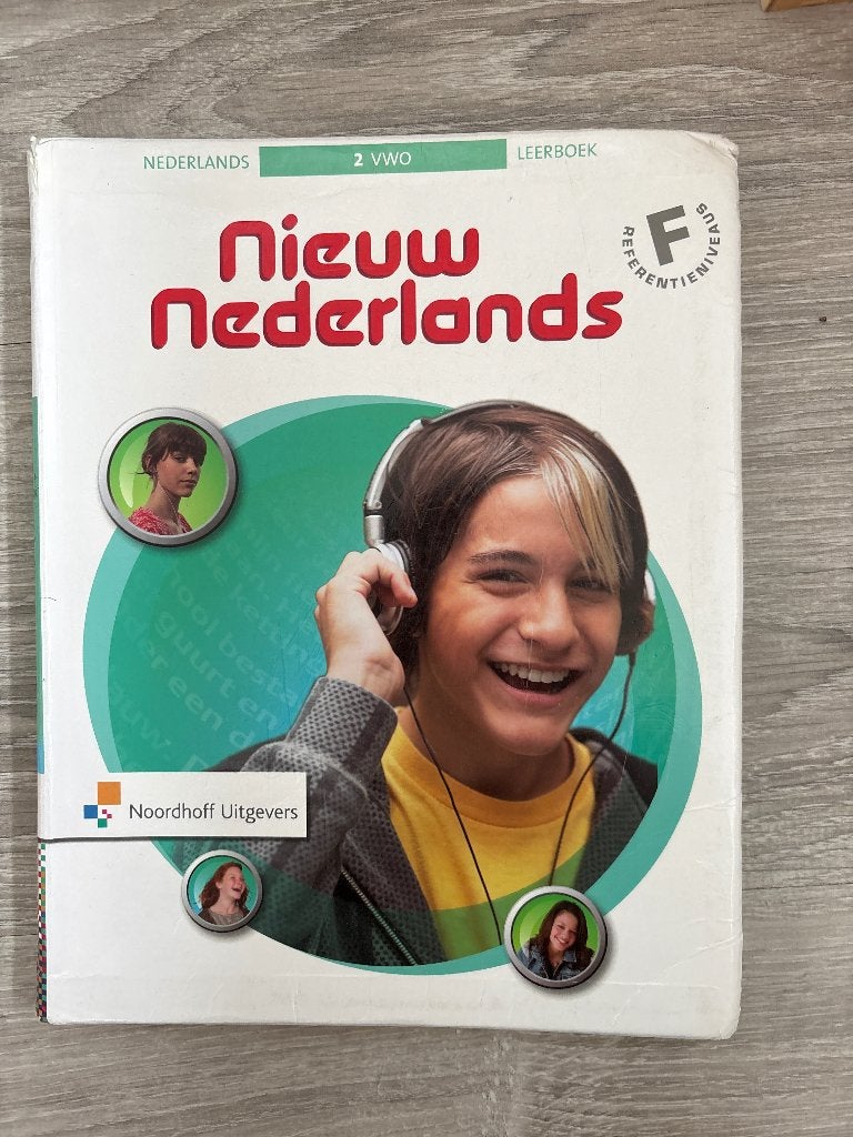 Nieuw Nederlands 2 VWO, VWO, Ophalen of Verzenden, Zo goed als nieuw, Noordhoff Uitgevers