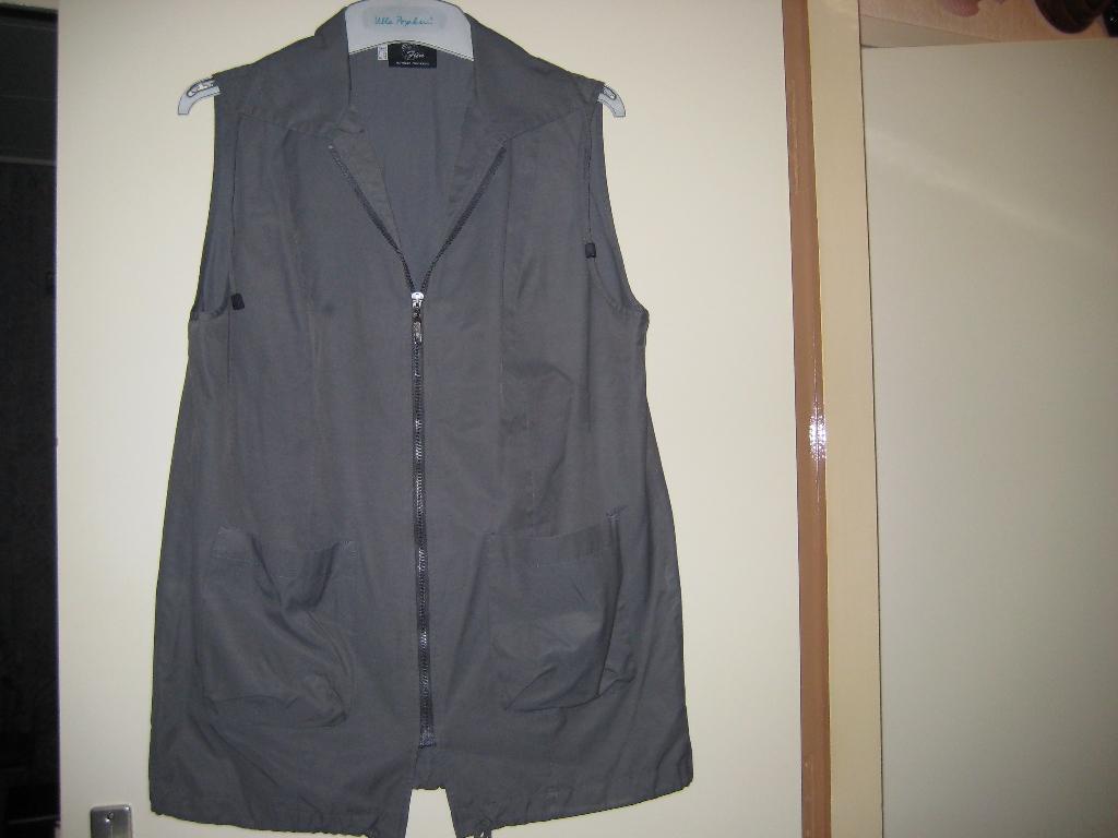 Grijze vest, 42, Big Fun, Ophalen of Verzenden, Zo goed als nieuw, Maat 42/44 (L), Grijs