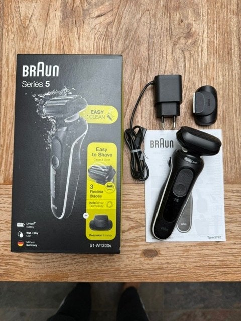 Zo goed als nieuw Braun Nat-Droog scheerapparaat, Ophalen of Verzenden, Zo goed als nieuw, Scheren en Epileren