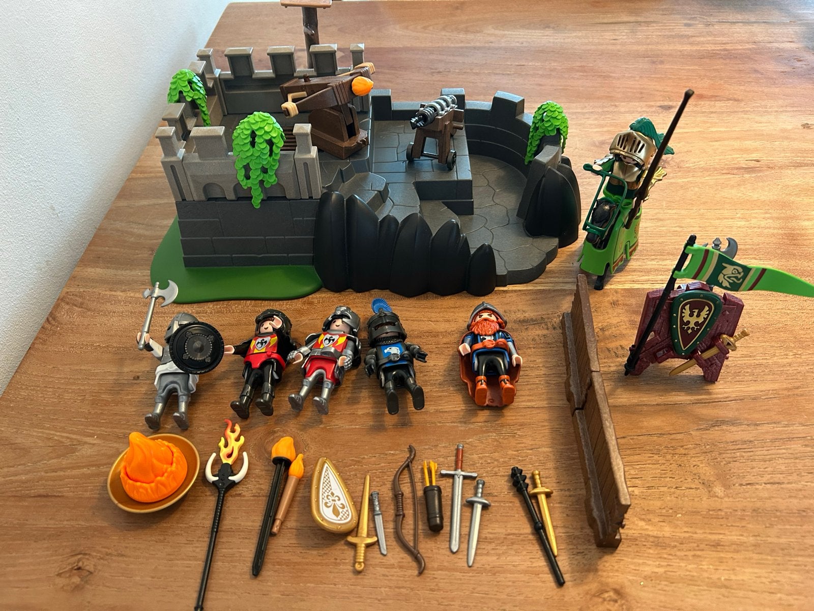 Playmobil Ridders Kasteel met Figuren en Accessoires, Ophalen, Gebruikt, Complete set