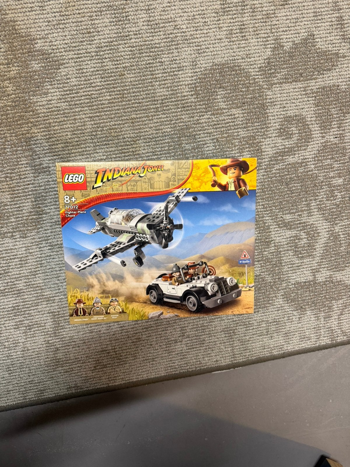 Lego indiana jones set 77012 Fighter Plane Chase, Overige thema's, Nieuw, Ophalen of Verzenden, Complete set