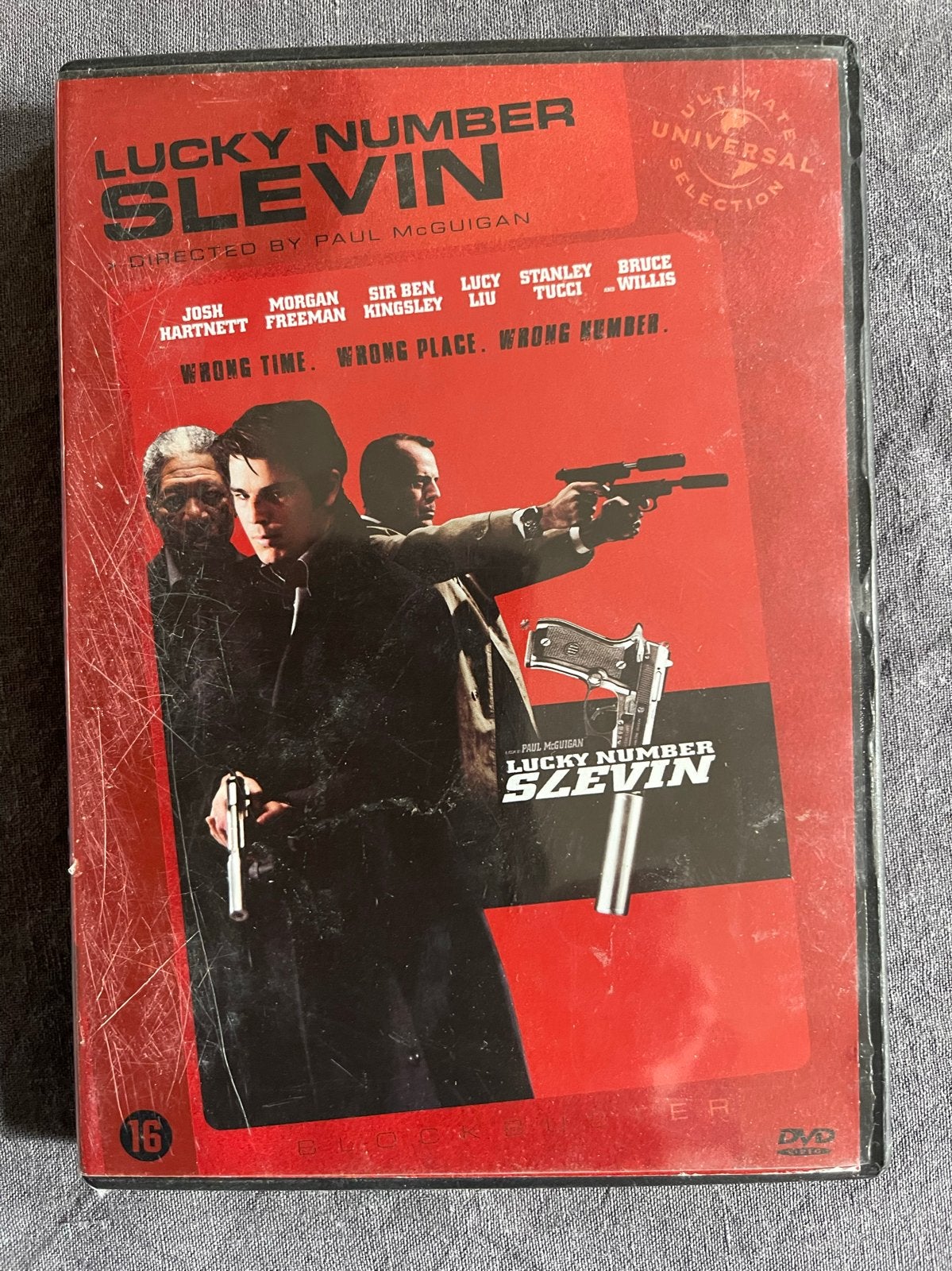 Lucky Number Slevin DVD - Actiethriller met topcast, Vanaf 16 jaar, Nederlands, Actiethriller, Ophalen of Verzenden