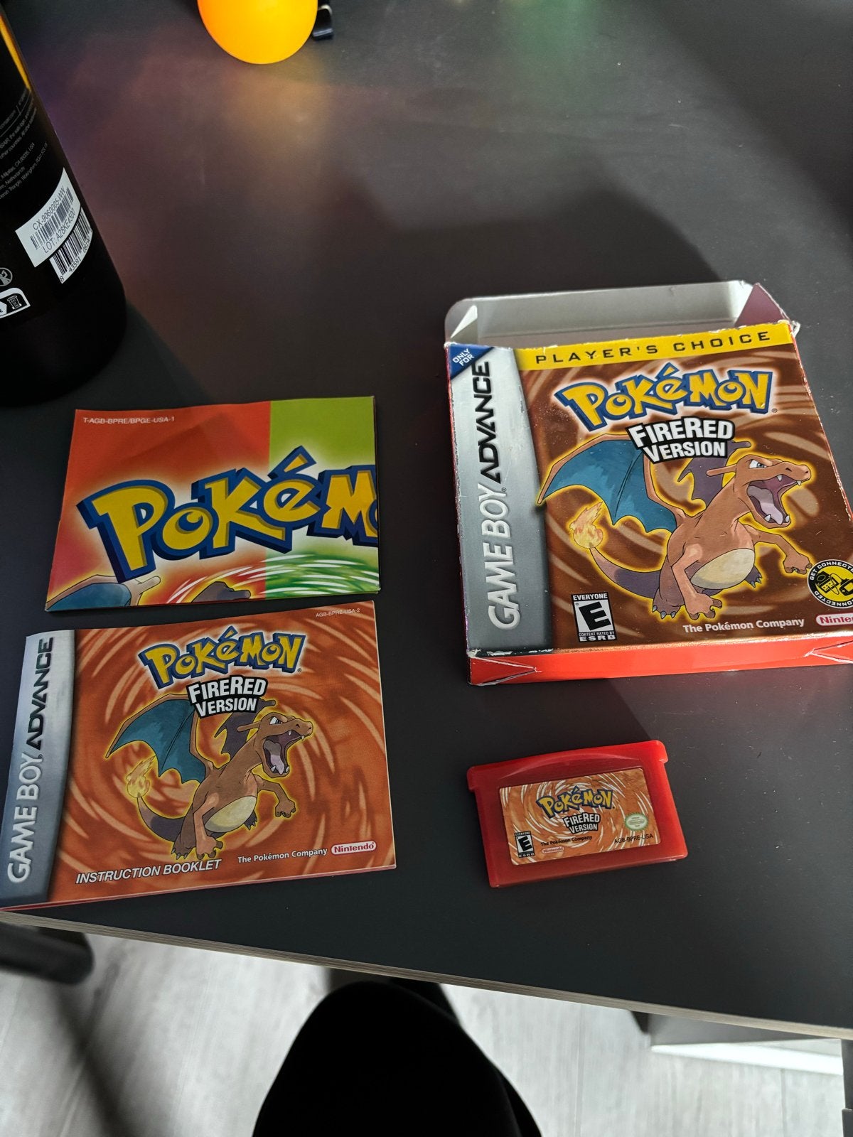 Pokémon FireRed + Doosje, 1 speler, Ophalen of Verzenden, Zo goed als nieuw, Role Playing Game (Rpg)