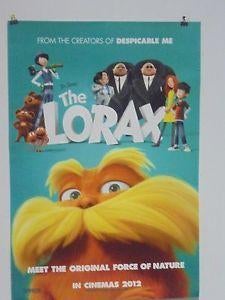 DR.  SEUSS '   THE   LORAX      filmposter., Rechthoekig Staand, Verzenden, Nieuw, A1 t/m A3
