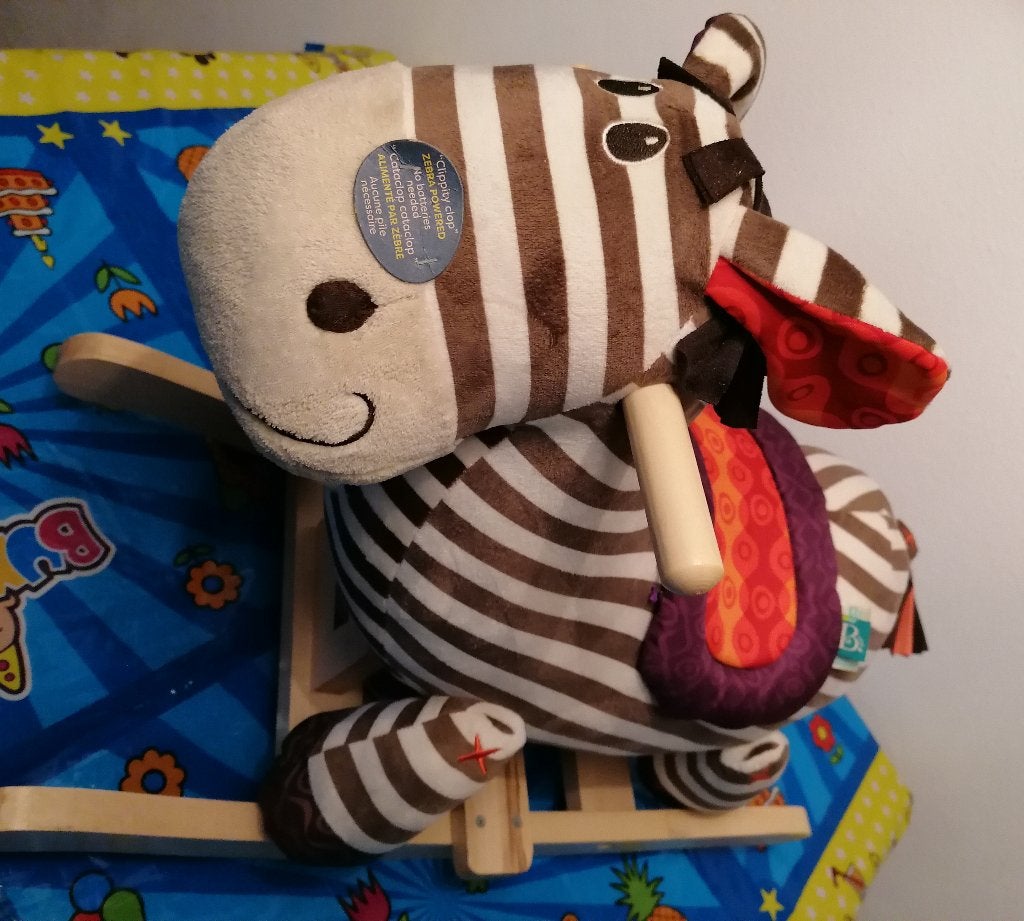 Hobbel zebra, Ophalen of Verzenden, Zo goed als nieuw
