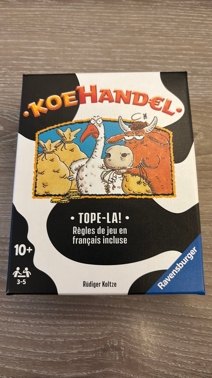 Ravensburger Koehandel kaartspel (Nieuw), Drie of vier spelers, Ophalen of Verzenden, Nieuw