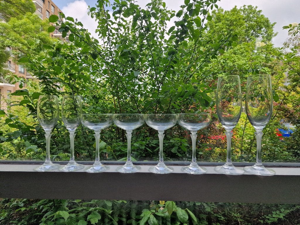 Schott Zwiesel kristal glazen set luxe, Ophalen of Verzenden