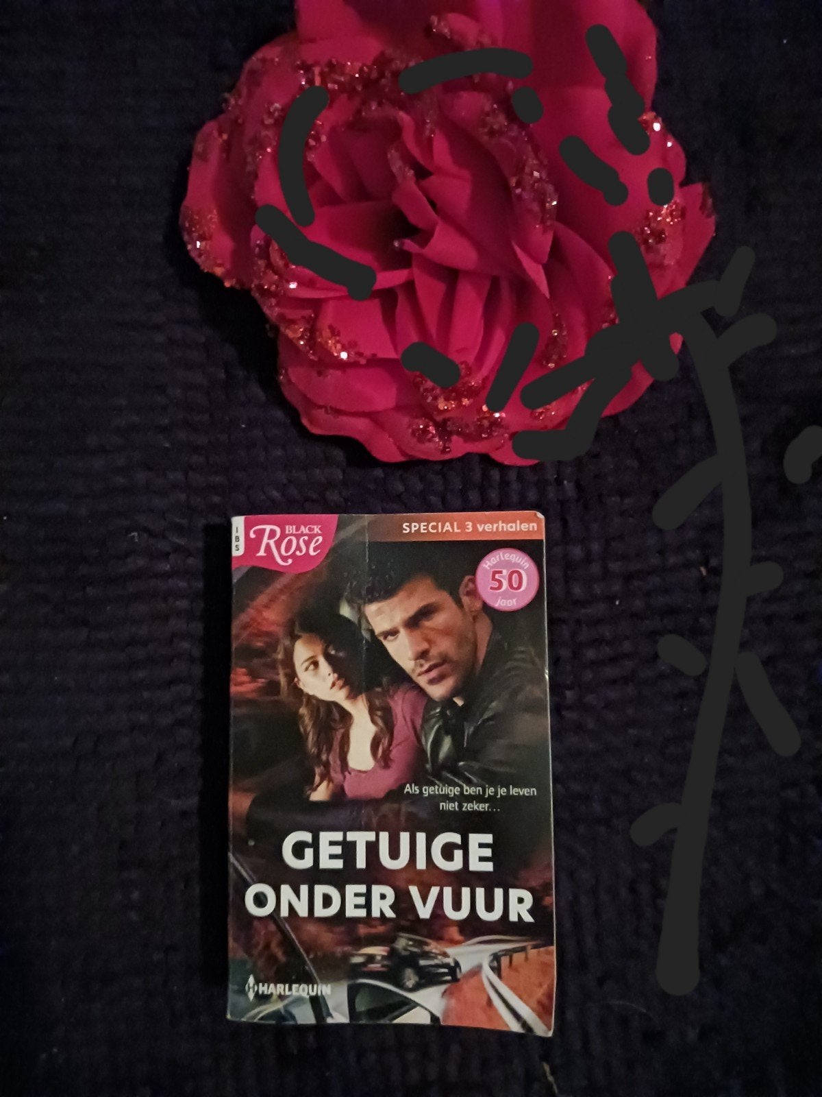 Harlequin Black Rose 136 Getuige onder vuur, Boeken, Gelezen, Diaz/ Childs/ Ryan, Ophalen of Verzenden, Nederland