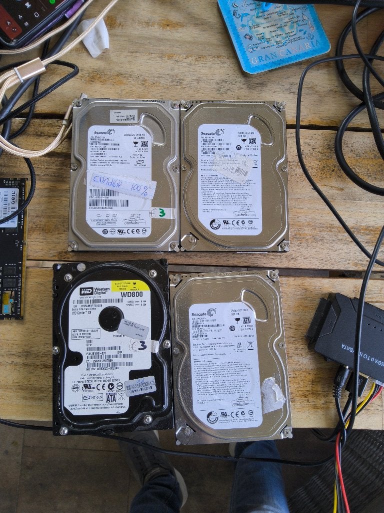 40 en 80 GB harde schijven - bieden, Computers en Software, Intern, Gebruikt, Ophalen of Verzenden, Desktop